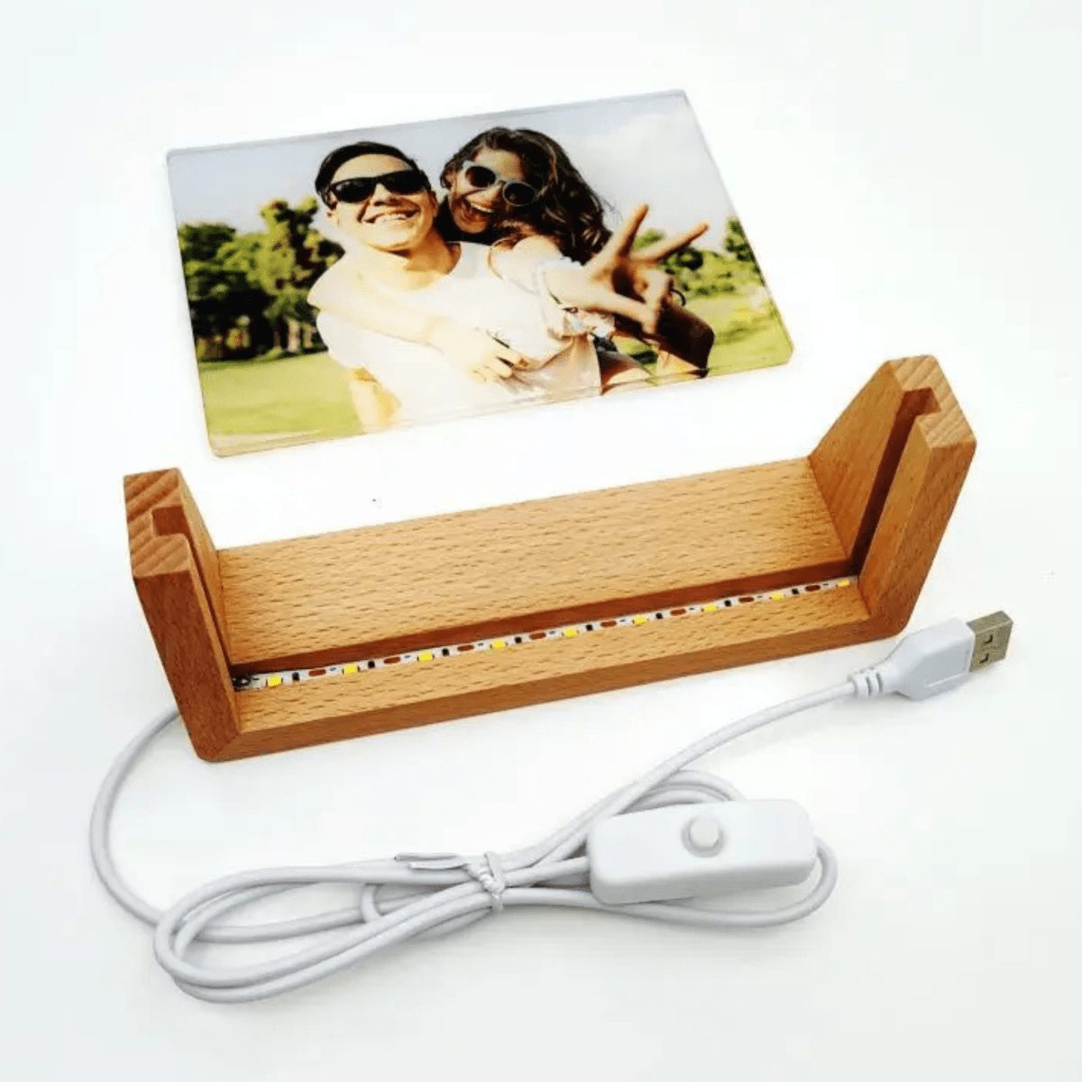 Personalised Night Light with Custom Photonightlight