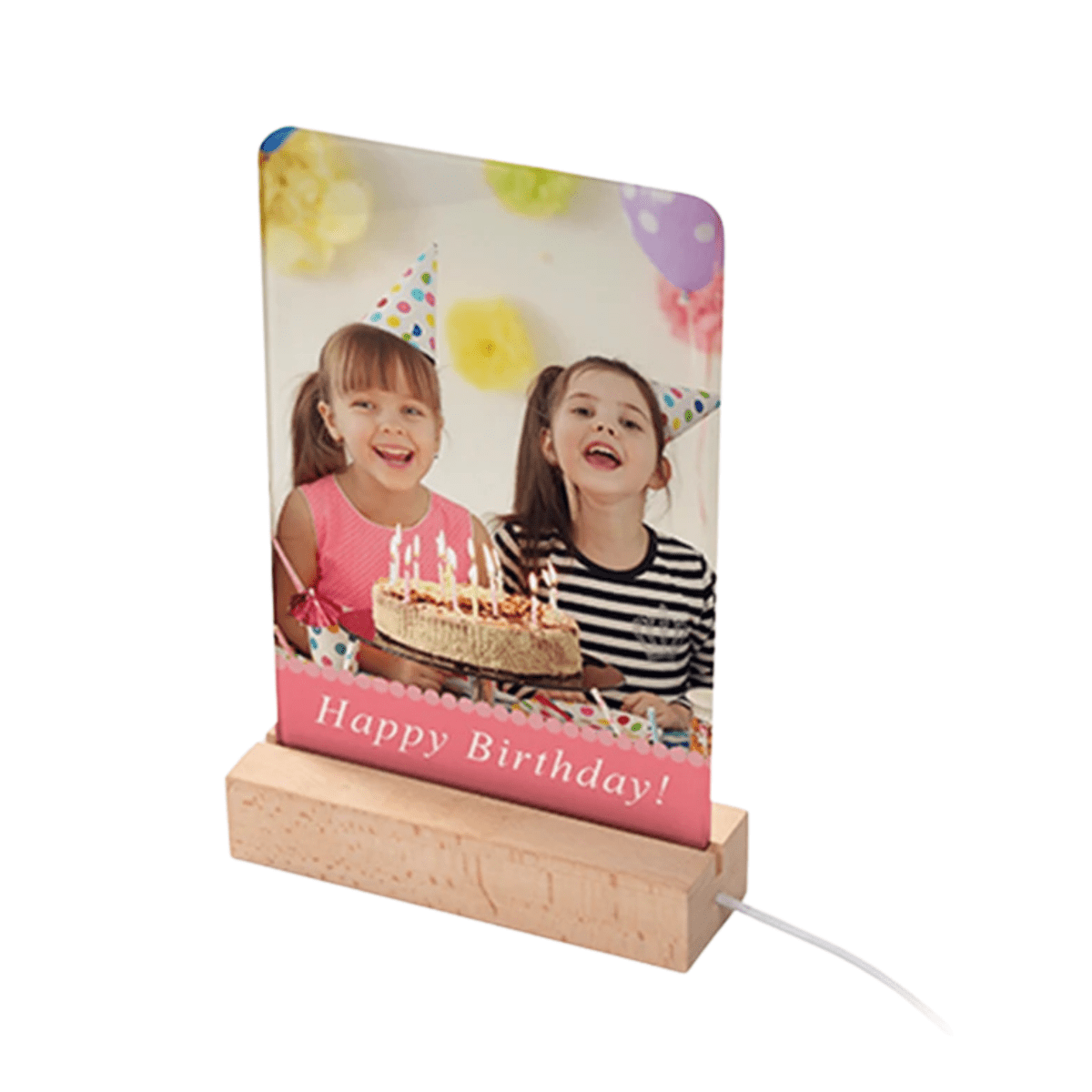 Personalised Night Light with Custom Photonightlight