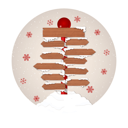 Personalised North Pole Family Christmas Ornament – Custom Name Signs Personalisr Au