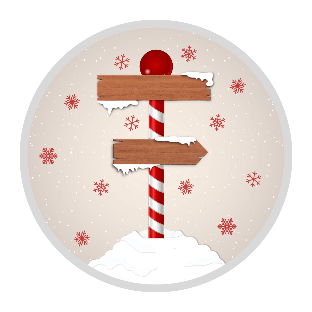 Personalised North Pole Family Christmas Ornament – Custom Name Signs Personalisr Au