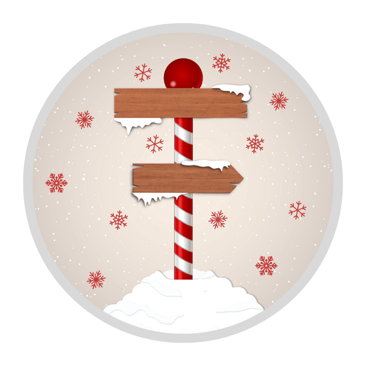 Personalised North Pole Family Christmas Ornament – Custom Name Signs Personalisr Au