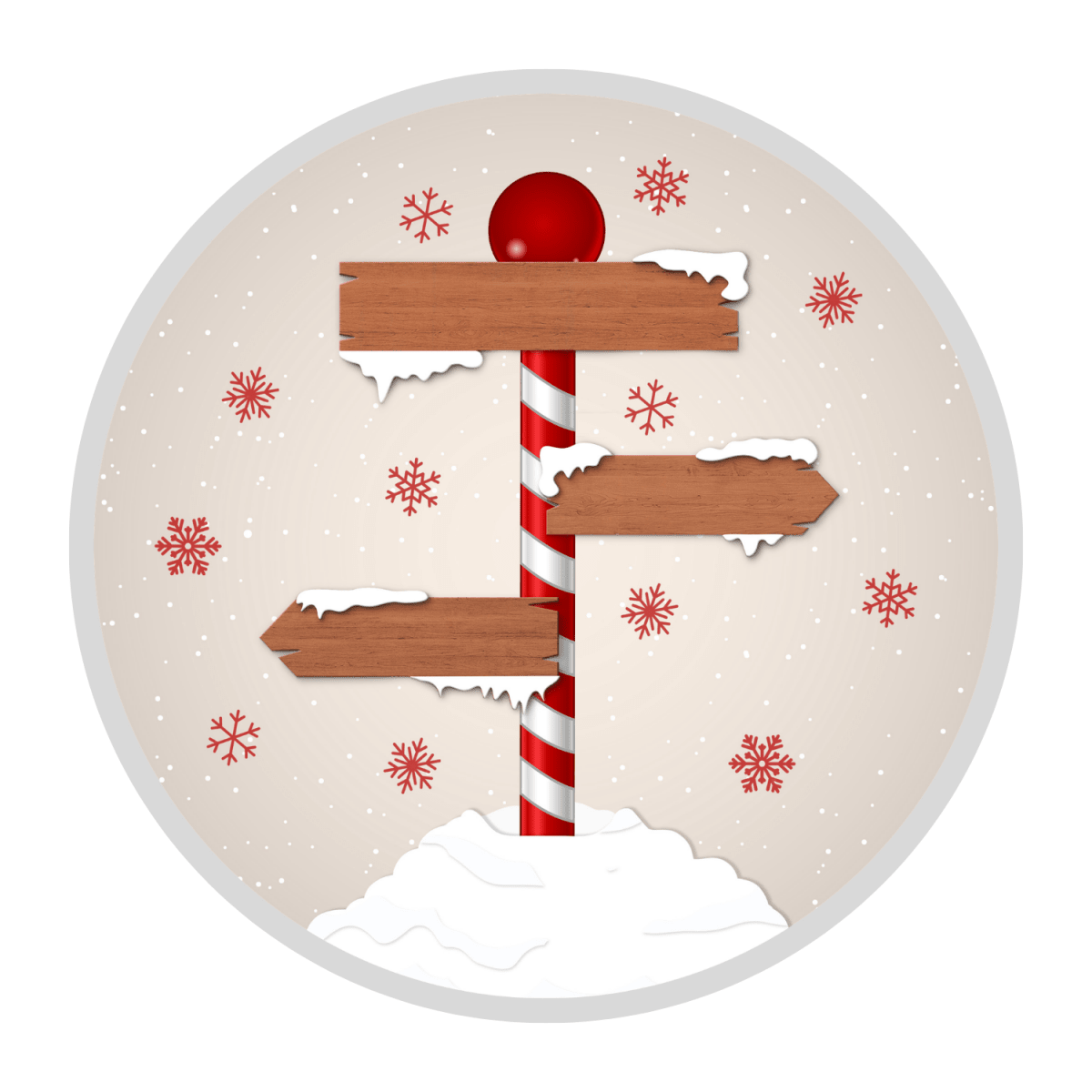 Personalised North Pole Family Christmas Ornament – Custom Name Signs Personalisr Au