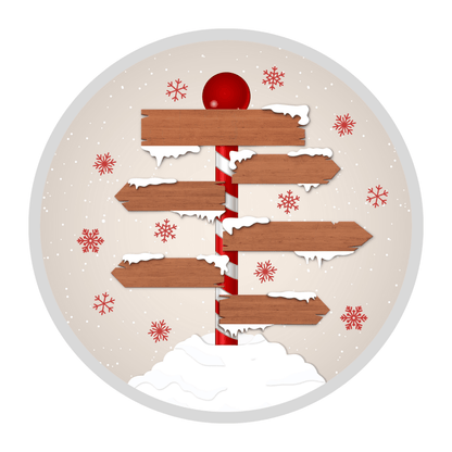 Personalised North Pole Family Christmas Ornament – Custom Name Signs Personalisr Au