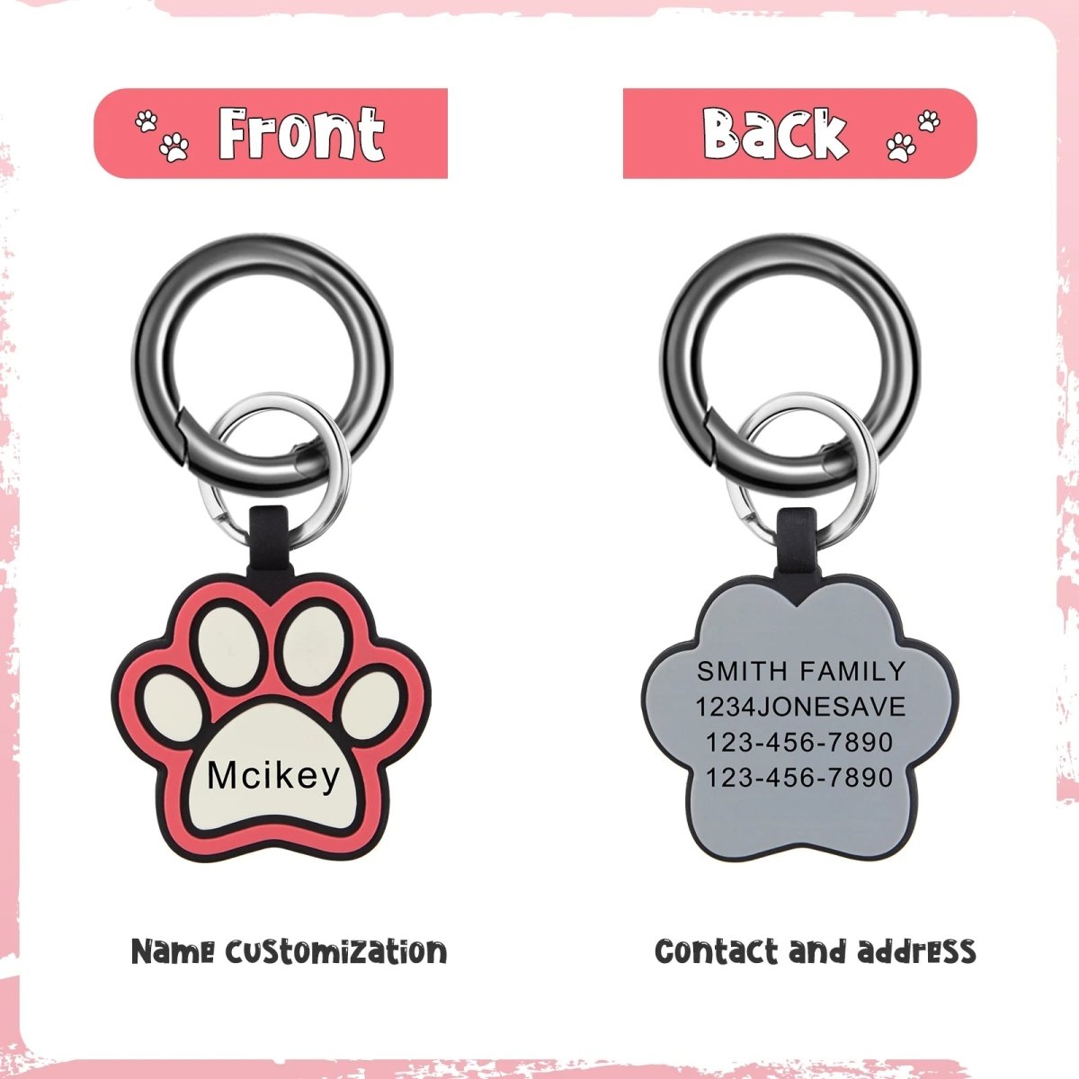 Personalised Pet Identification TagsDog Tag