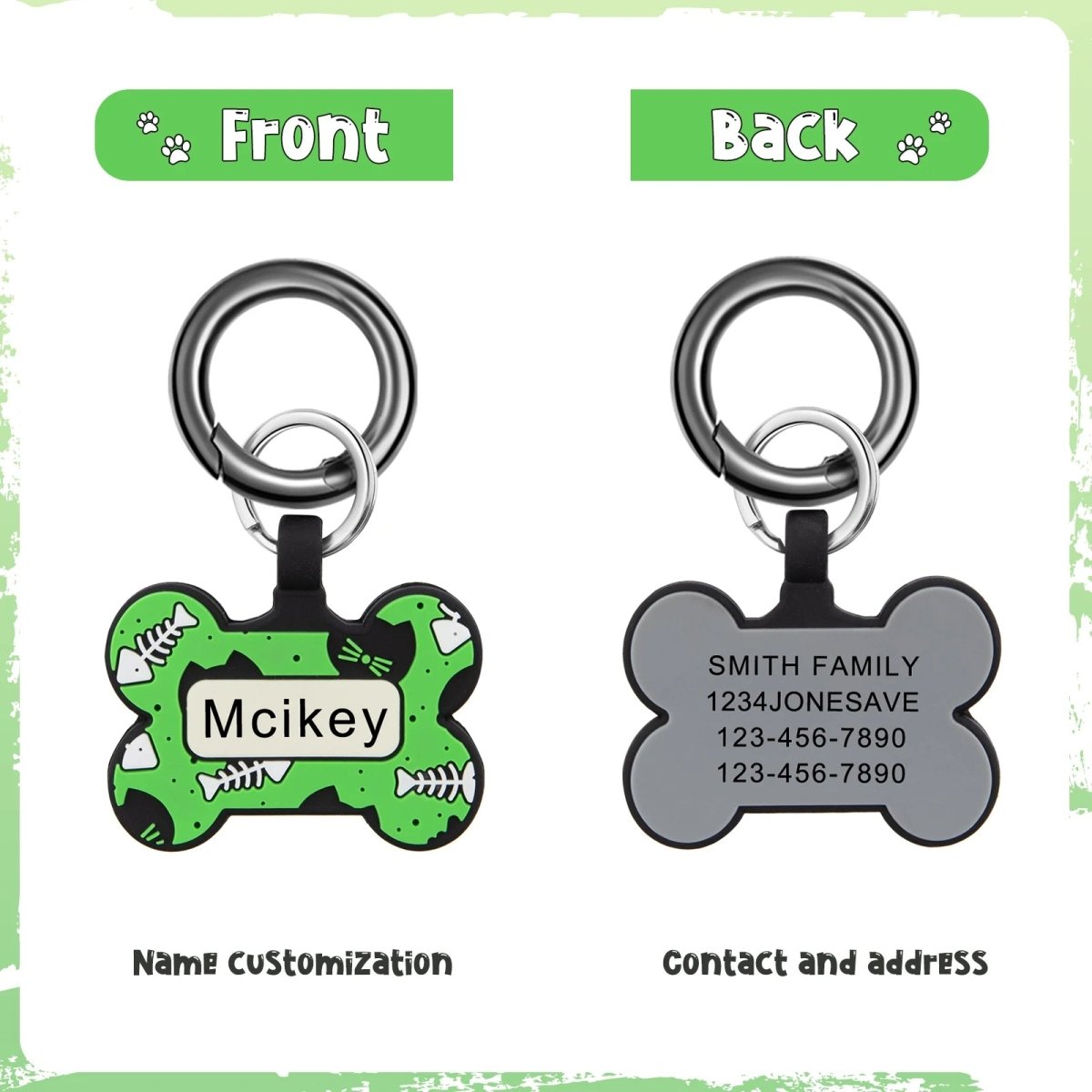 Personalised Pet Identification TagsDog Tag