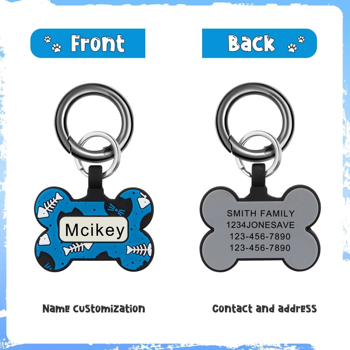 Personalised Pet Identification TagsDog Tag
