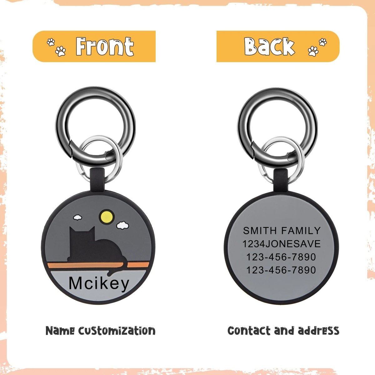 Personalised Pet Identification TagsDog Tag