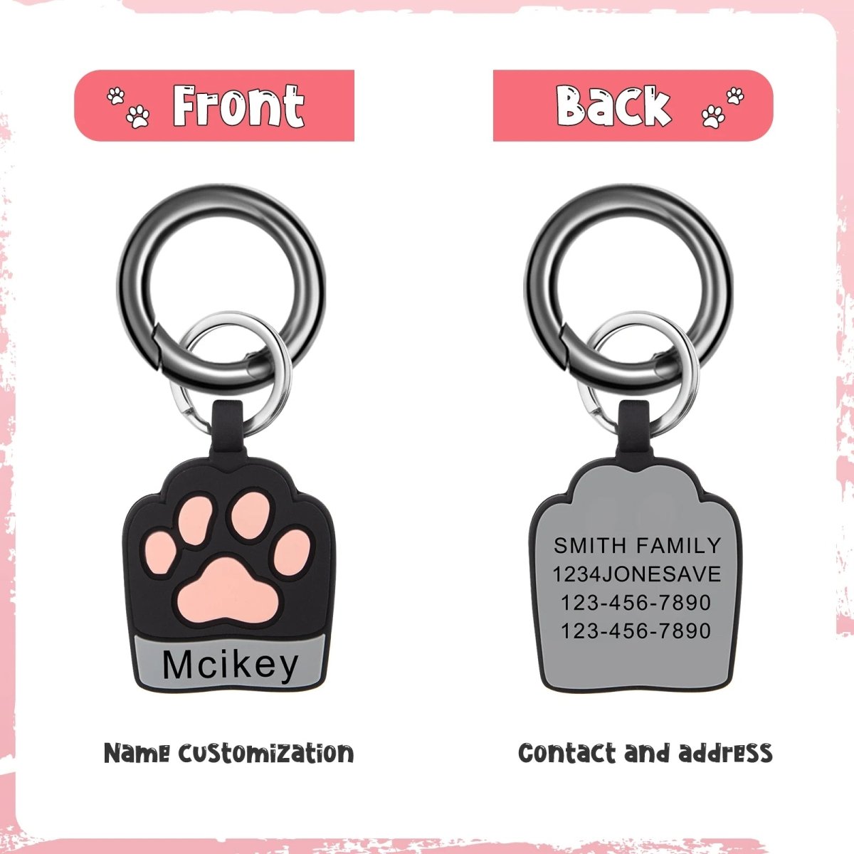 Personalised Pet Identification TagsDog Tag