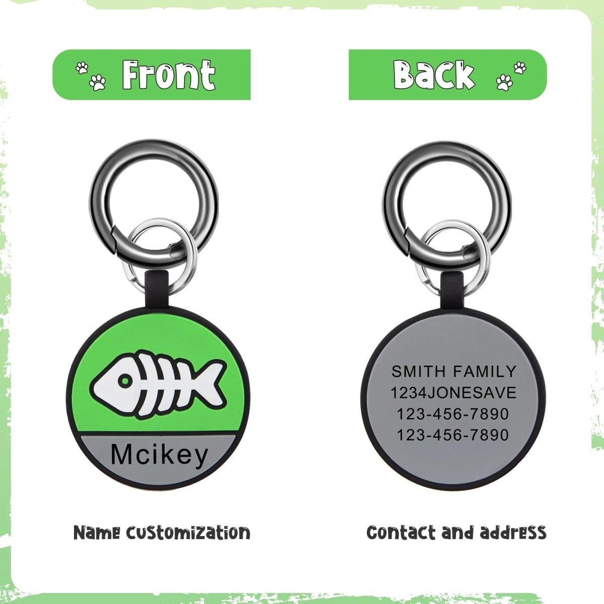Personalised Pet Identification TagsDog Tag