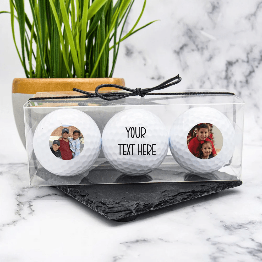 Personalised Photo Golf Balls golf gift