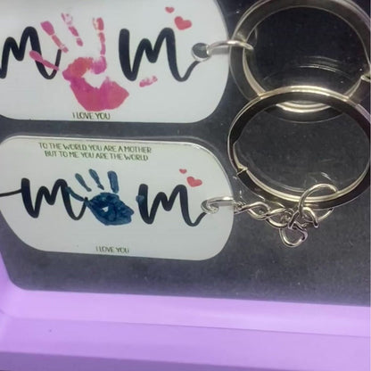 Personalised Photo Keyrings for Mum