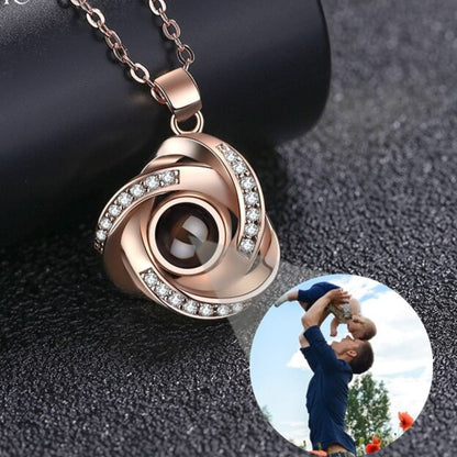 Personalised Photo Projection Necklace photo personalised necklace (Copy) not active do not orderPhoto Necklaces