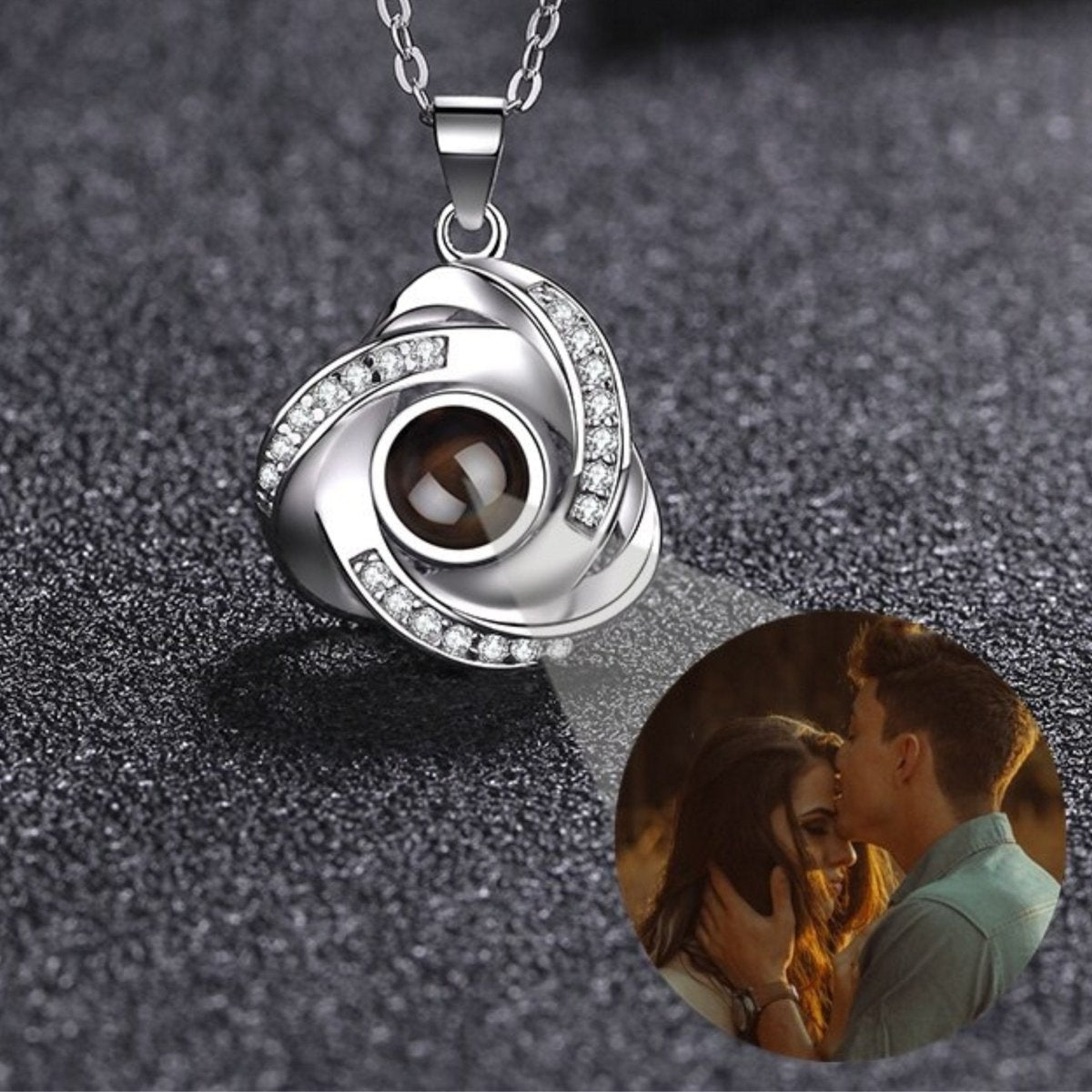 Personalised Photo Projection Necklace - Personalisr Au