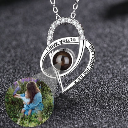 Personalised Photo Projection Necklace - Photo Necklaces - Personalisr Au