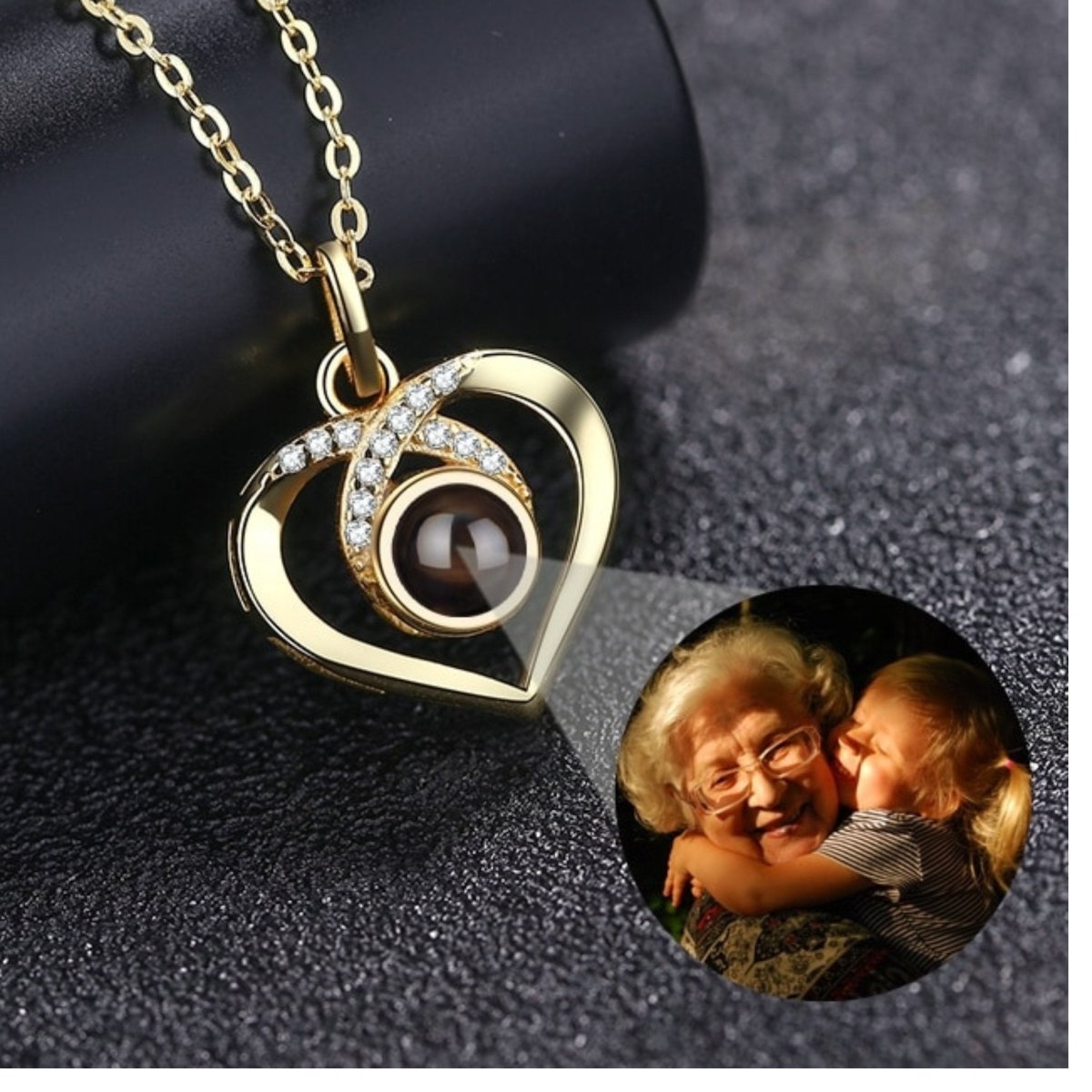 Personalised Photo Projection Necklace - Personalisr Au