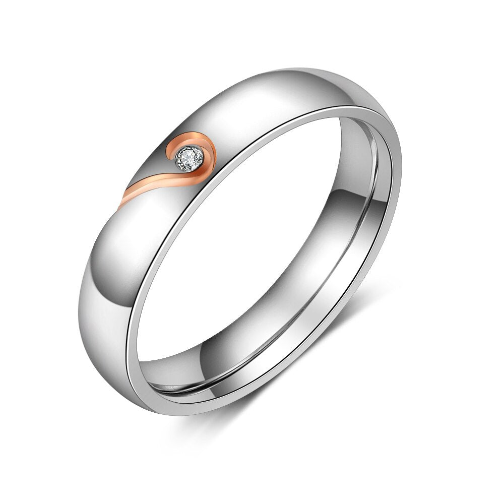 Personalised Promise Couple Ringsengraved ring