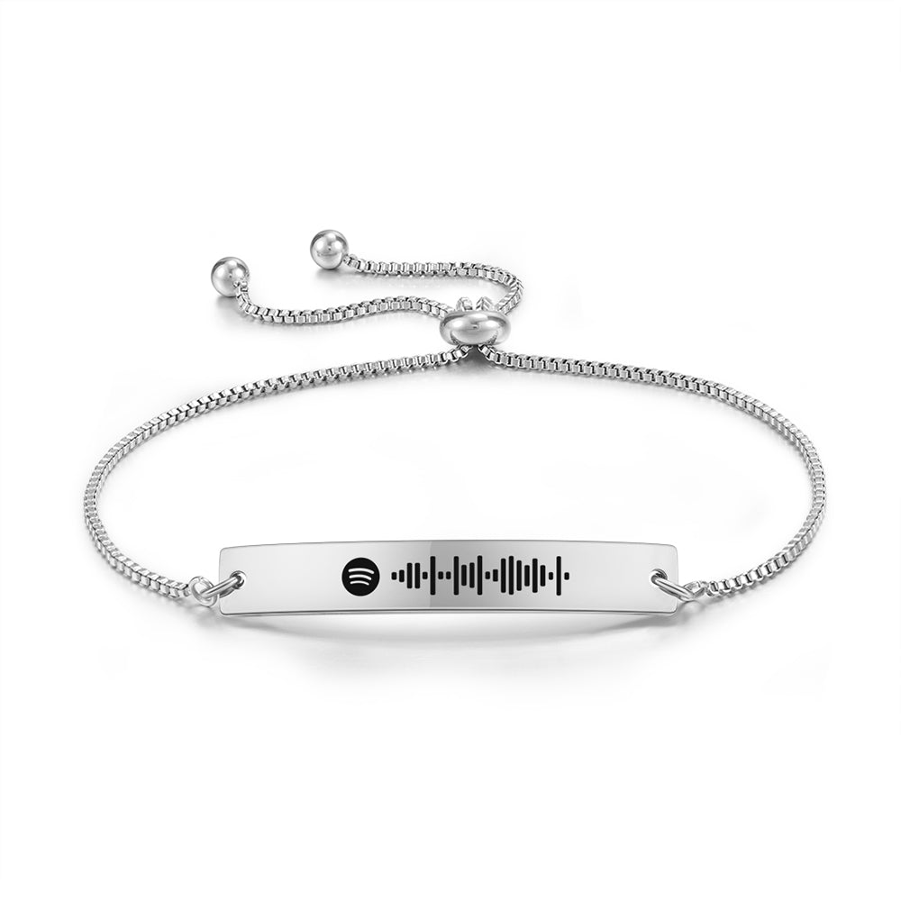 Personalised Spotify Code BraceletFashion Bracelet