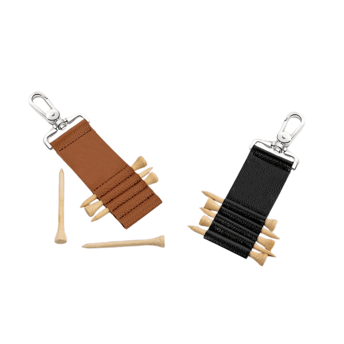 Personalized Engraved Wood Golf Tees & HolderGolf Accessories