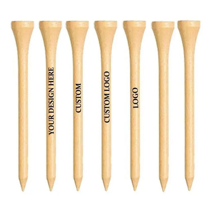 Personalized Engraved Wood Golf Tees & HolderGolf Accessories