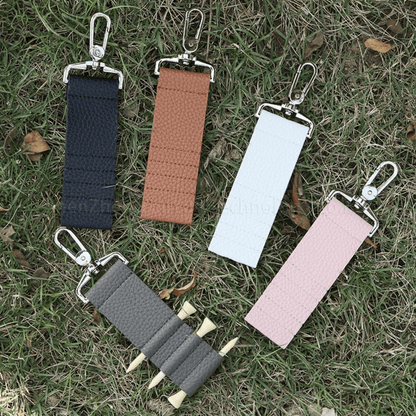 Personalized Engraved Wood Golf Tees & HolderGolf Accessories