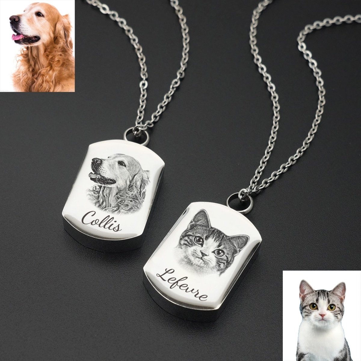 Pet Cremation Jewellery Australia Pet Urn Necklace Personalisr Au