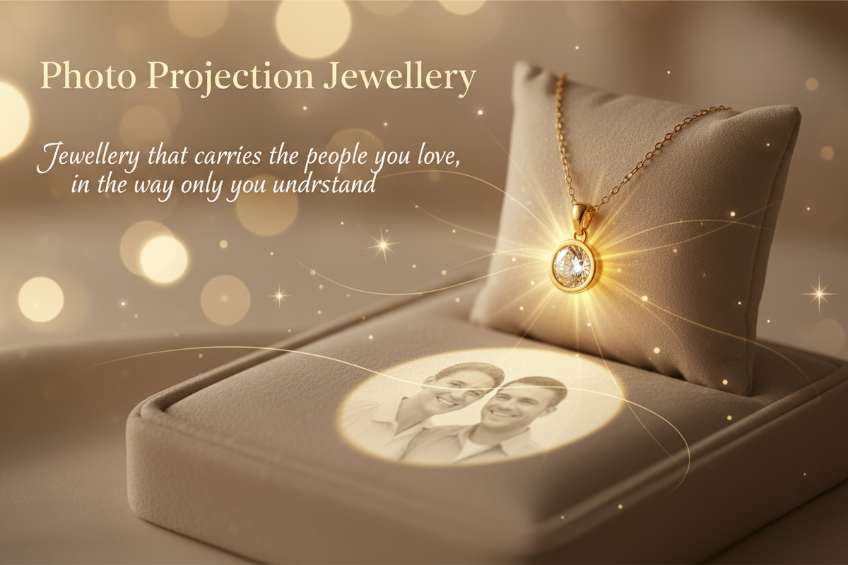 Photo Projection Jewellery Banner