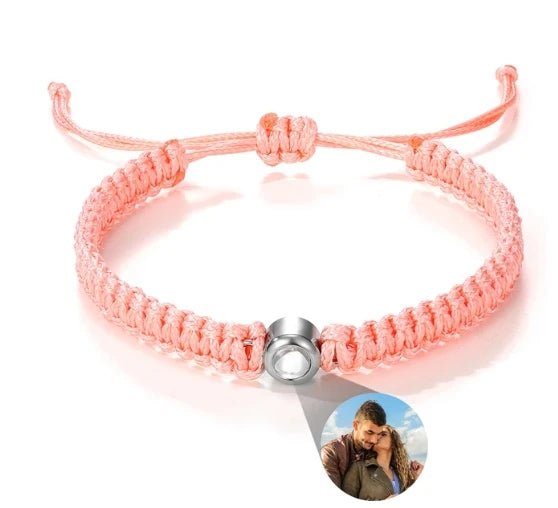 Photo Projection Rope Strand Bracelets