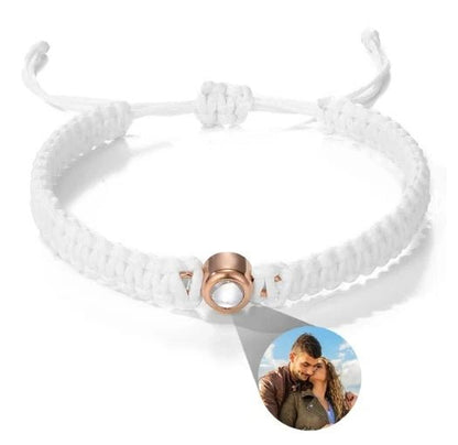 Photo Projection Rope Strand Bracelets