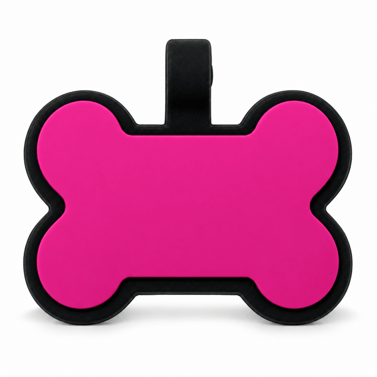 Plain Engraved Silicone Pet Identification Tagspet id tag