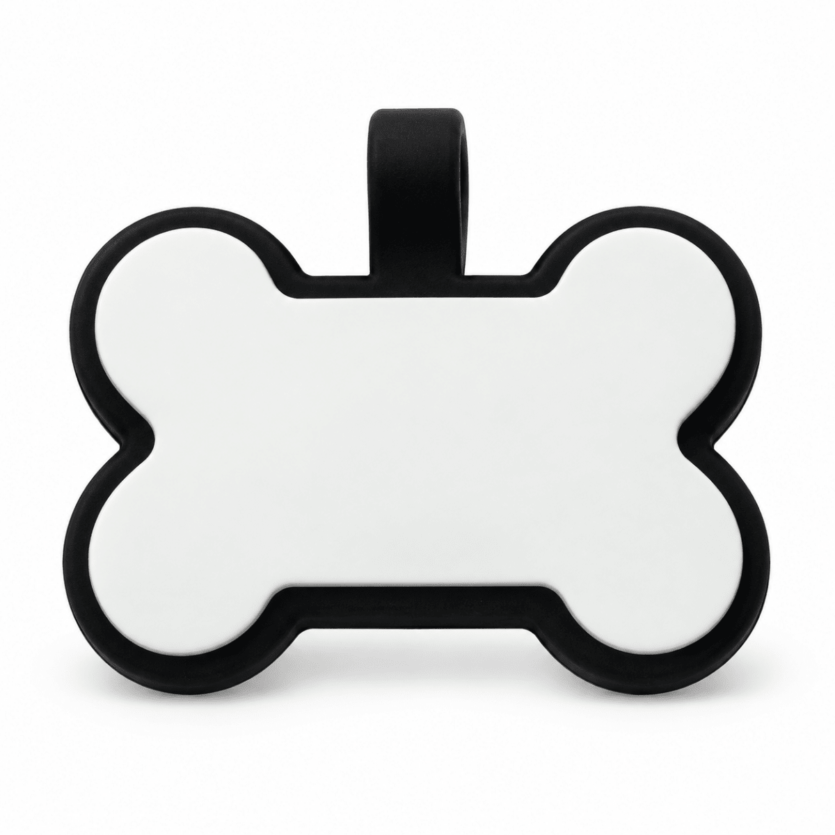 Plain Engraved Silicone Pet Identification Tagspet id tag