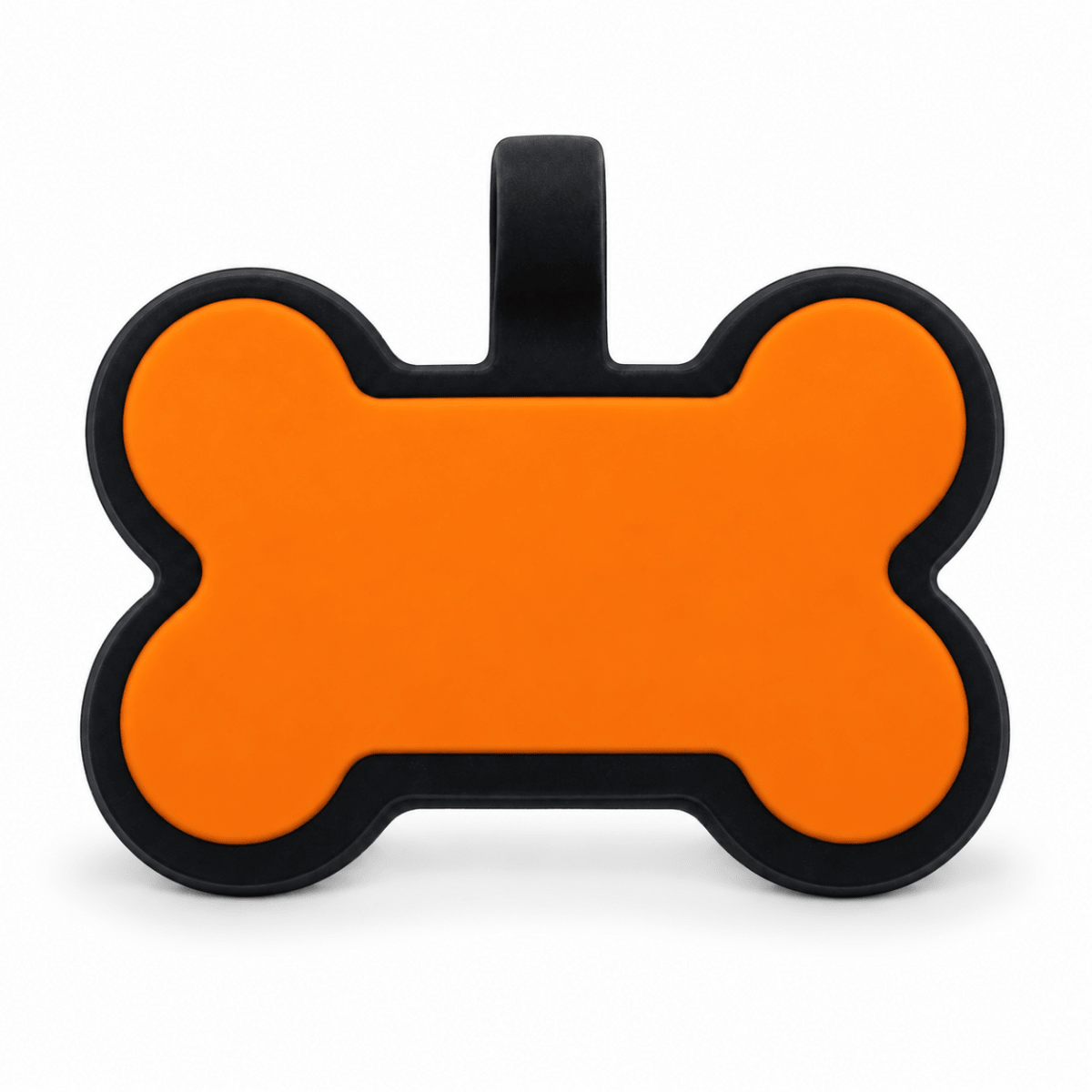 Plain Engraved Silicone Pet Identification Tagspet id tag