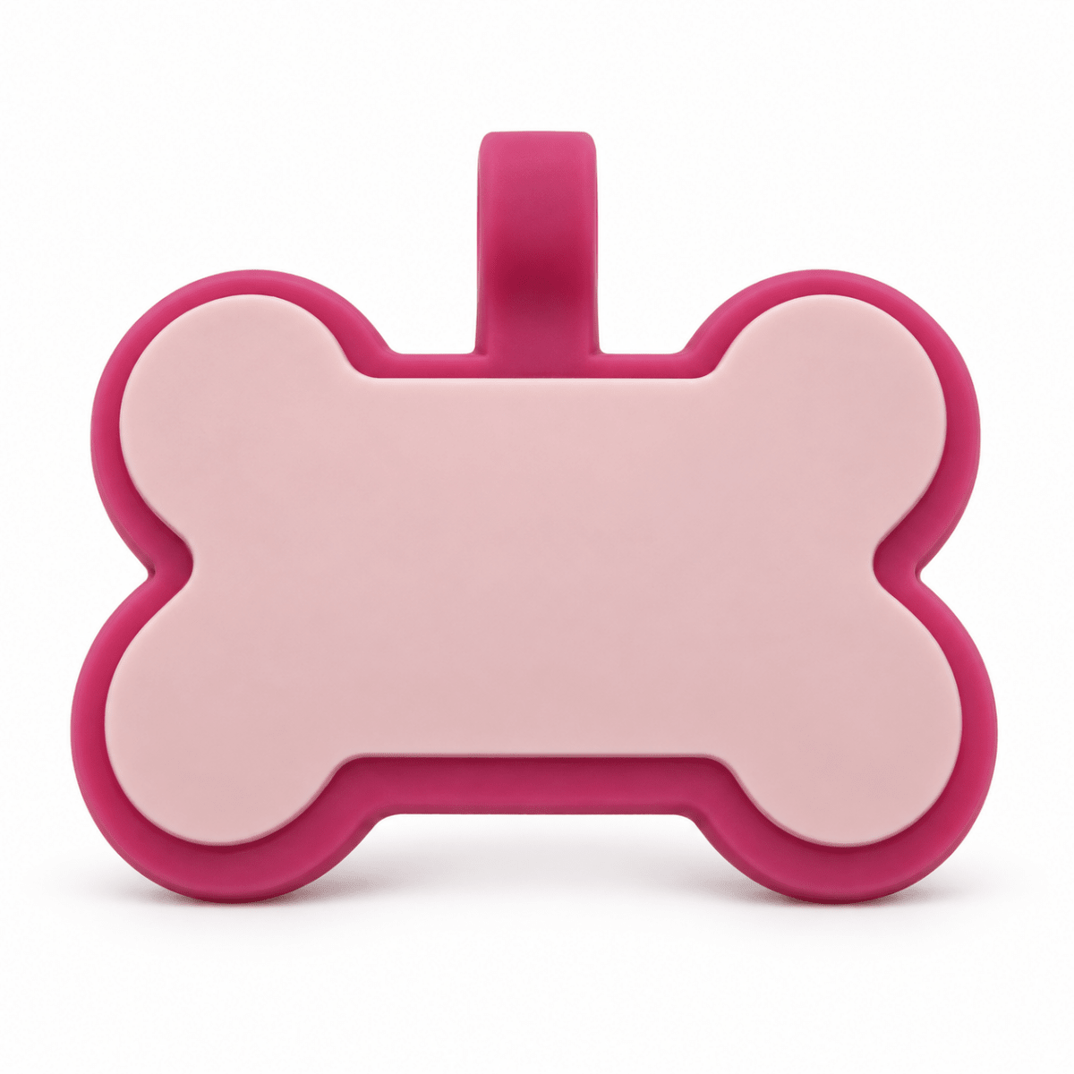 Plain Engraved Silicone Pet Identification Tagspet id tag