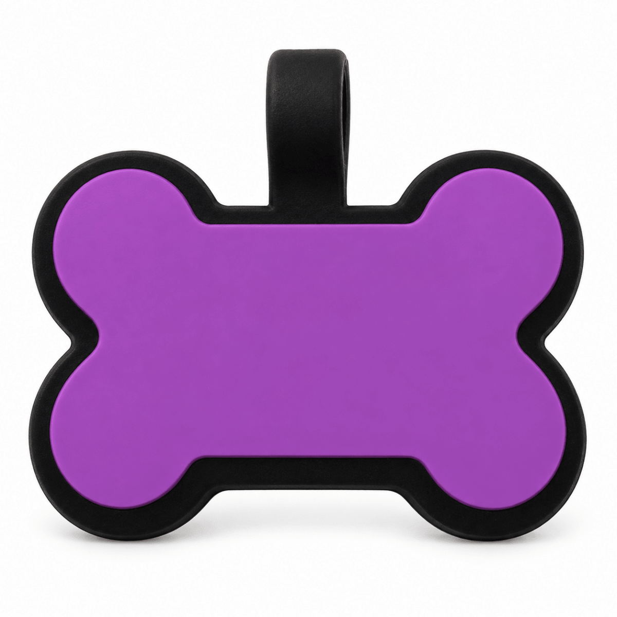 Plain Engraved Silicone Pet Identification Tagspet id tag