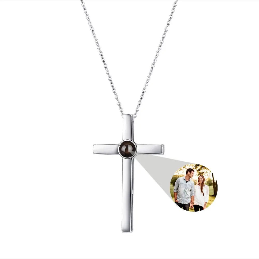 Premium Photo Projection 925 Sterling Silver Necklaces – Over 20 Stunning StylesPhoto Necklaces