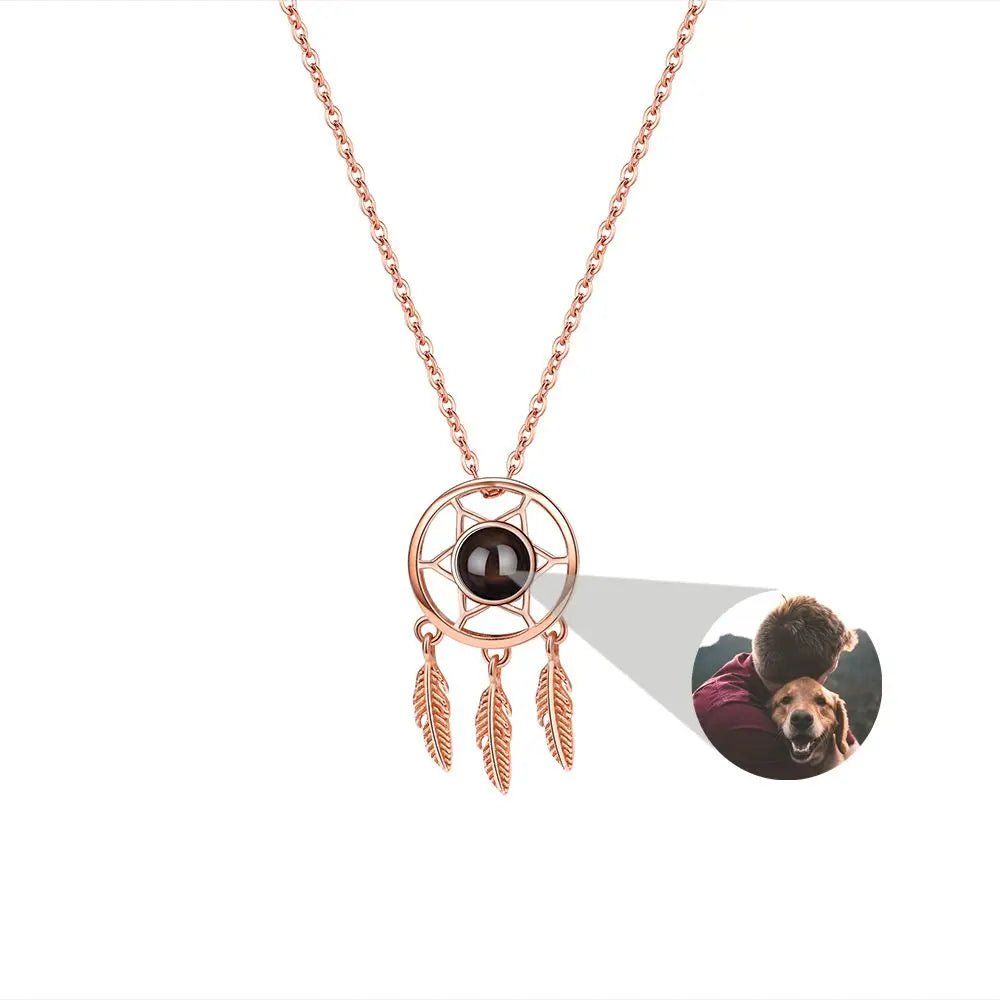 Premium Photo Projection 925 Sterling Silver Necklaces – Over 20 Stunning StylesPhoto Necklaces