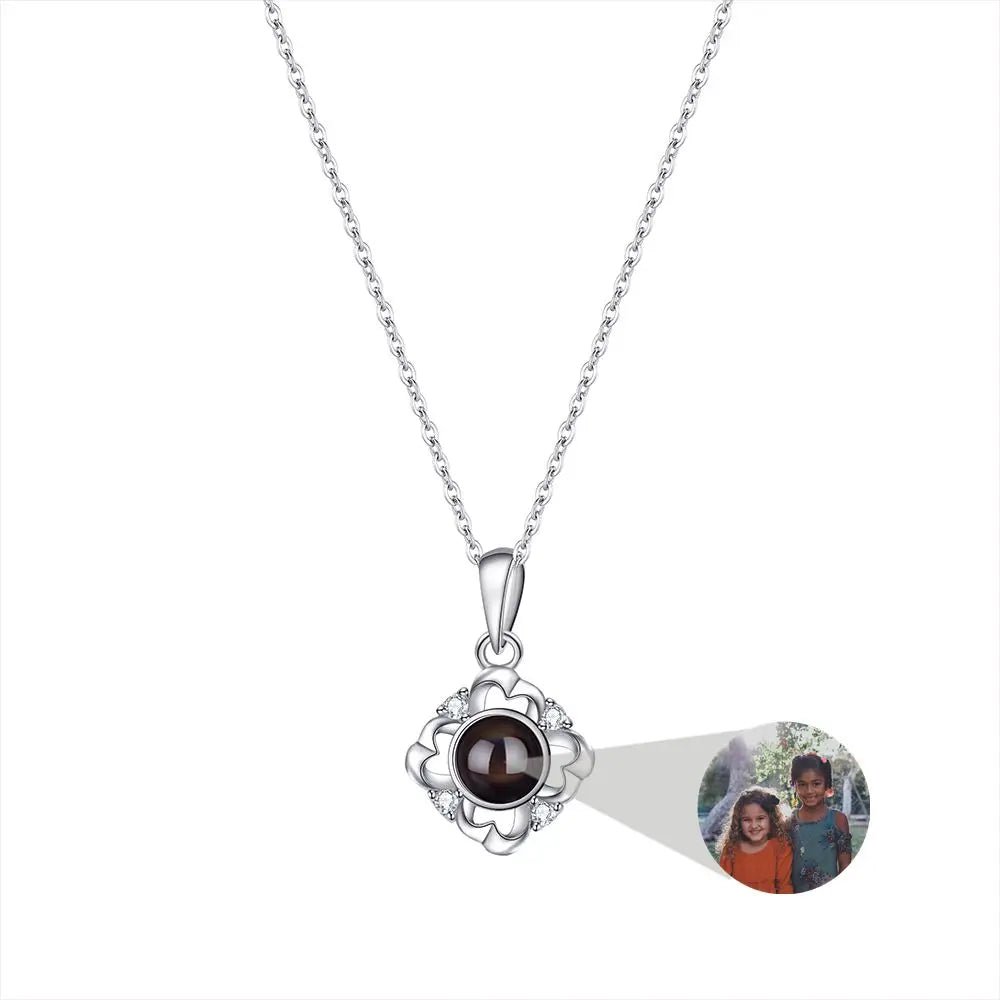 Premium Photo Projection 925 Sterling Silver Necklaces – Over 20 Stunning StylesPhoto Necklaces