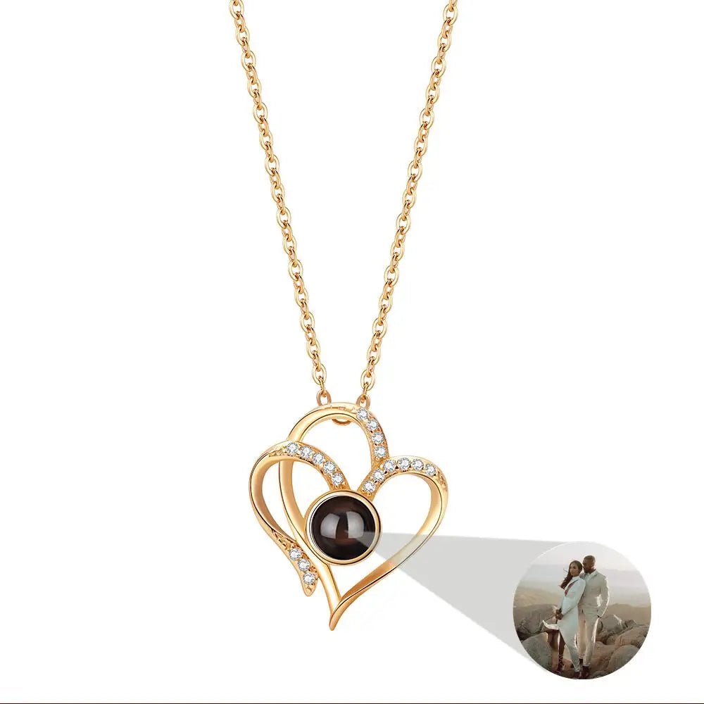 Premium Photo Projection 925 Sterling Silver Necklaces – Over 20 Stunning StylesPhoto Necklaces