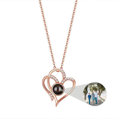 Premium Photo Projection 925 Sterling Silver Necklaces – Over 20 Stunning StylesPhoto Necklaces