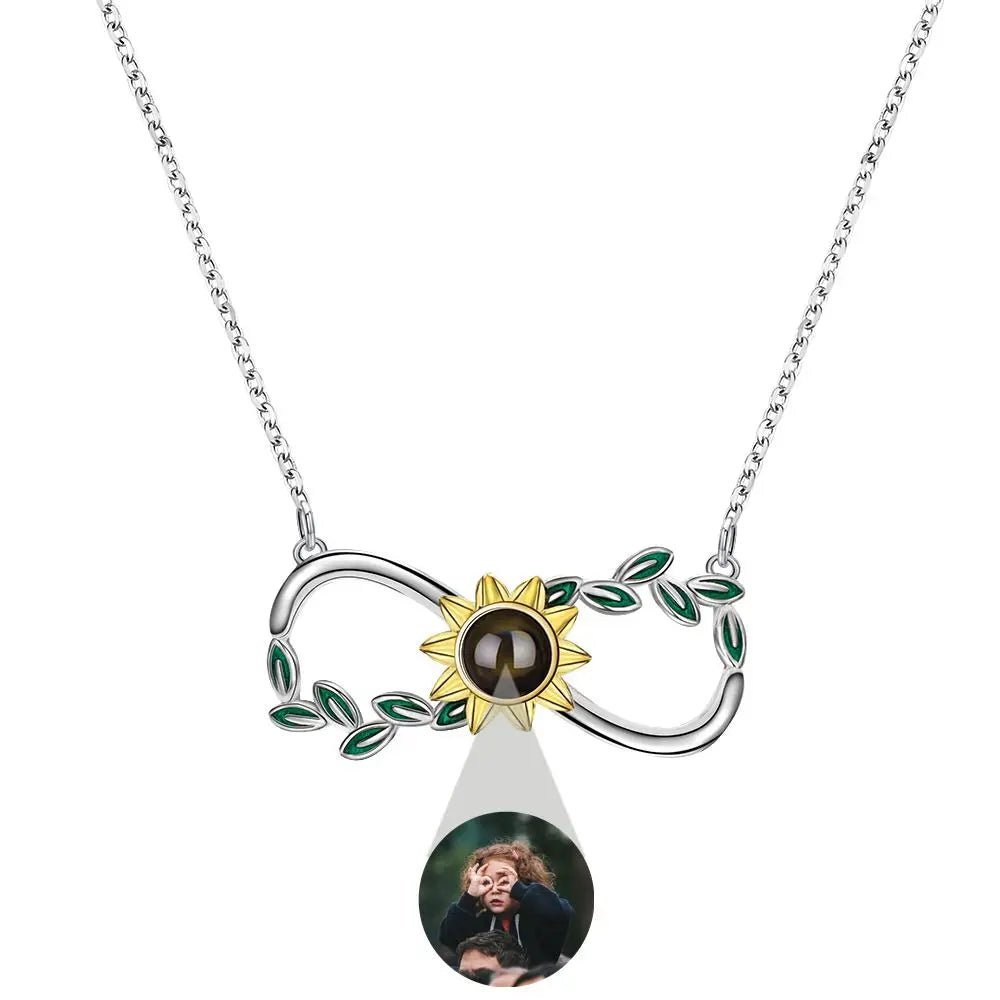 Premium Photo Projection 925 Sterling Silver Necklaces – Over 20 Stunning StylesPhoto Necklaces