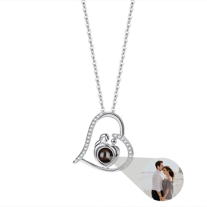 Premium Photo Projection 925 Sterling Silver Necklaces – Over 20 Stunning StylesPhoto Necklaces