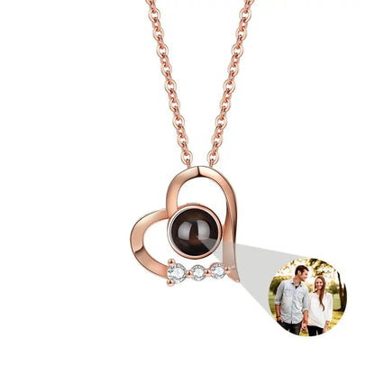Premium Photo Projection 925 Sterling Silver Necklaces – Over 20 Stunning StylesPhoto Necklaces