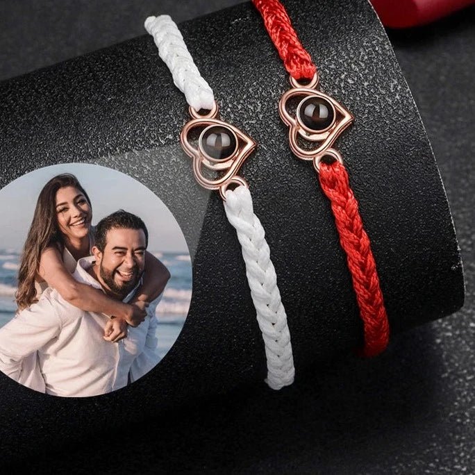 Projection Photo New Heart BraceletPhoto Bracelets