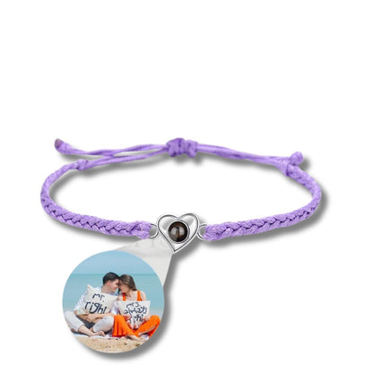 Projection Photo New Heart BraceletPhoto Bracelets