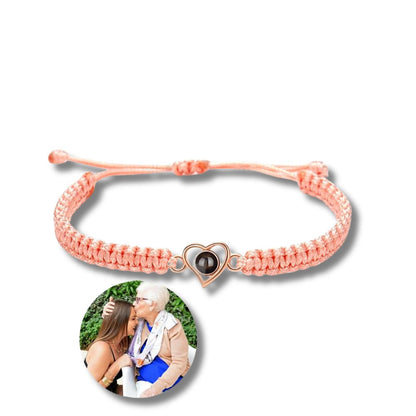 Projection Photo New Heart BraceletPhoto Bracelets