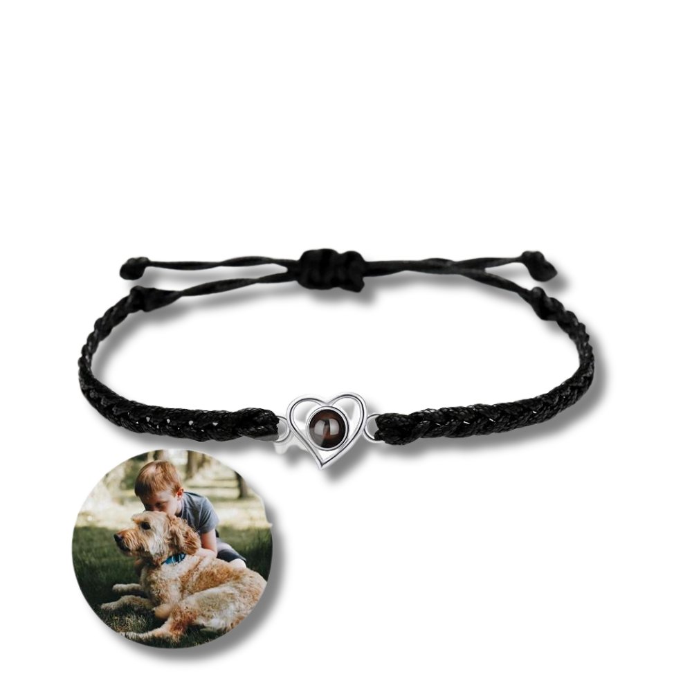 Projection Photo New Heart BraceletPhoto Bracelets