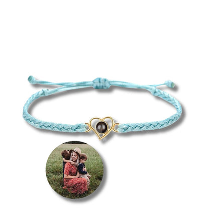 Projection Photo New Heart BraceletPhoto Bracelets