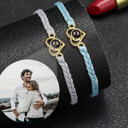 Projection Photo New Heart BraceletPhoto Bracelets