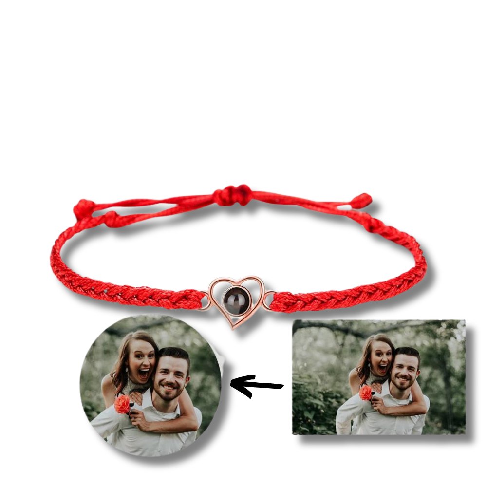 Projection Photo New Heart BraceletPhoto Bracelets