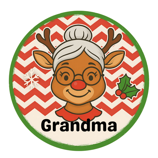 Reindeer Family Personalised Christmas Ornaments Christmas Ornaments Personalisr Au
