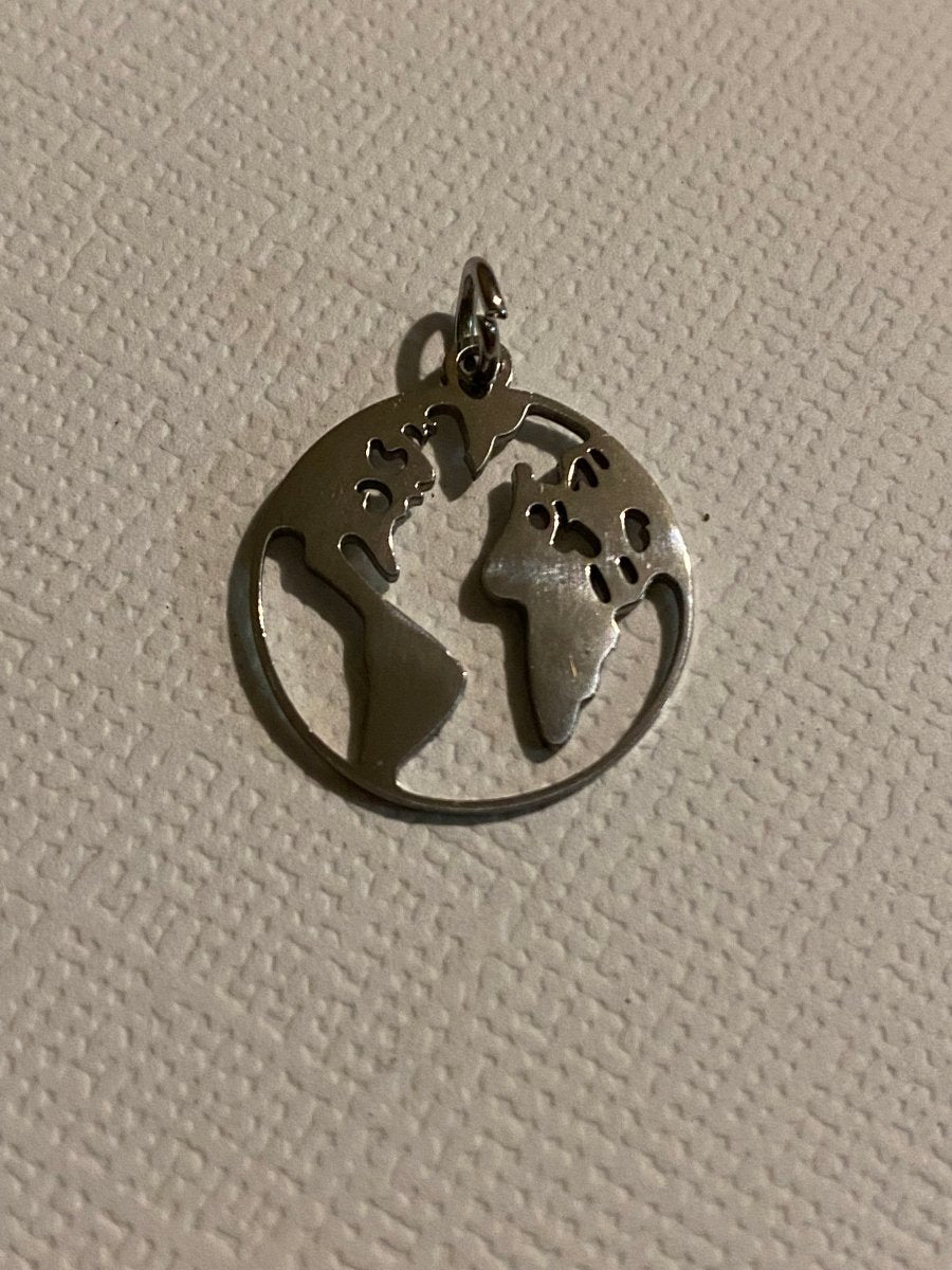 World Globe Charm -Charms